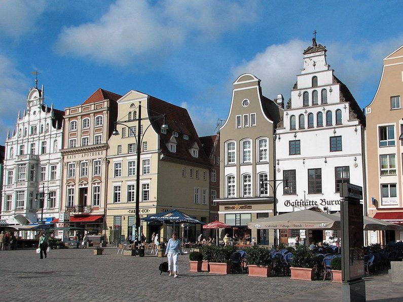 Rostock market place