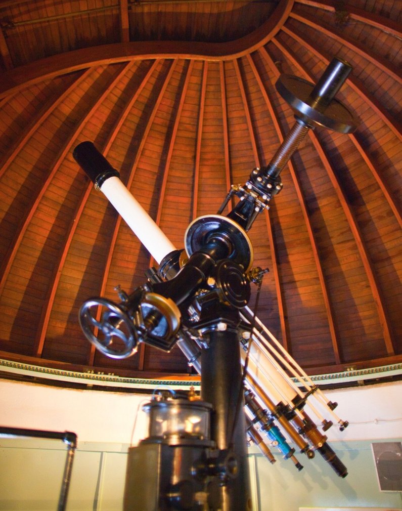 Observatory in Sonneberg from inside